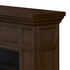 Alcott 75  Landscape Electric Fireplace by Real Flame