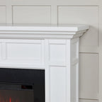 Alcott 75  Landscape Electric Fireplace by Real Flame