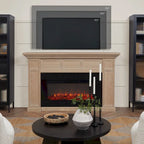 Alcott 75  Landscape Electric Fireplace by Real Flame