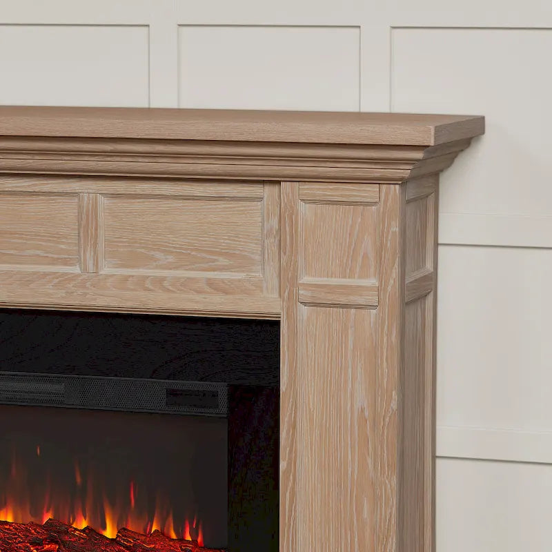 Alcott 75  Landscape Electric Fireplace by Real Flame