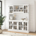 Westbrook 60W Sideboard Buffet Cabinet with Hutch by Bush Furniture