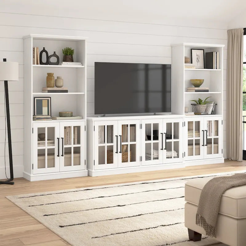 Westbrook 60W Sideboard Buffet Cabinet with Hutch by Bush Furniture