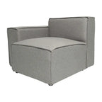 Contemporary Modular Sectional Sofa Left Side Chair with Armrest