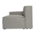 Contemporary Modular Sectional Sofa Left Side Chair with Armrest