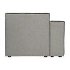 Contemporary Modular Sectional Sofa Left Side Chair with Armrest