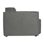 Contemporary Modular Sectional Sofa Left Side Chair with Armrest