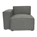 Contemporary Modular Sectional Sofa Left Side Chair with Armrest
