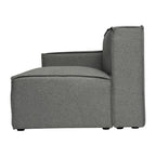 Contemporary Modular Sectional Sofa Left Side Chair with Armrest