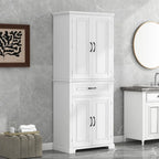 Bathroom Storage Cabinet with Drawer and Adjustable Shelf