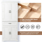 Bathroom Storage Cabinet with Drawer and Adjustable Shelf