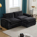 217*141*85 Chenille Two-Seater With Footstool Double Bag Indoor Double Sofa - 2+1