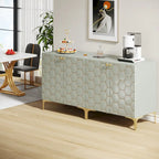 Modern Buffet Sideboard Cabinet with Storage for Dining Room (Set of 2)