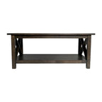 Solid Wood Traditional Farmhouse Coffee Table