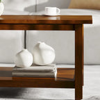 Solid Wood Traditional Farmhouse Coffee Table
