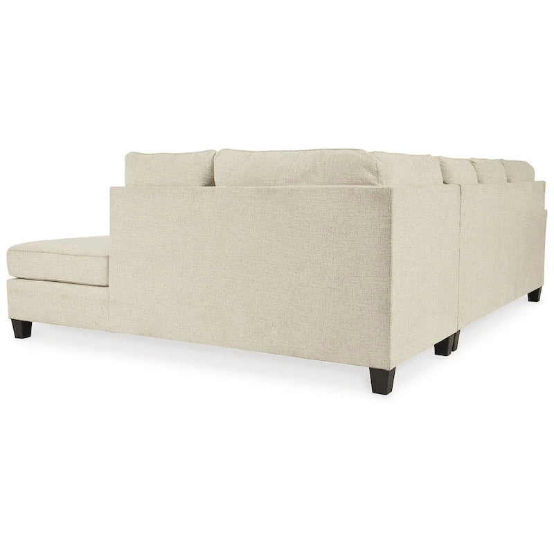Signature Design by Ashley Abinger 2-Piece Sleeper Sectional with Chaise - 116 W x 91 D x 39 H