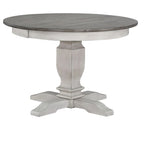 The Gray Barn Avalon 7-piece Contemporary Dining Set in Stormy White and Ash