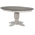 The Gray Barn Avalon 7-piece Contemporary Dining Set in Stormy White and Ash