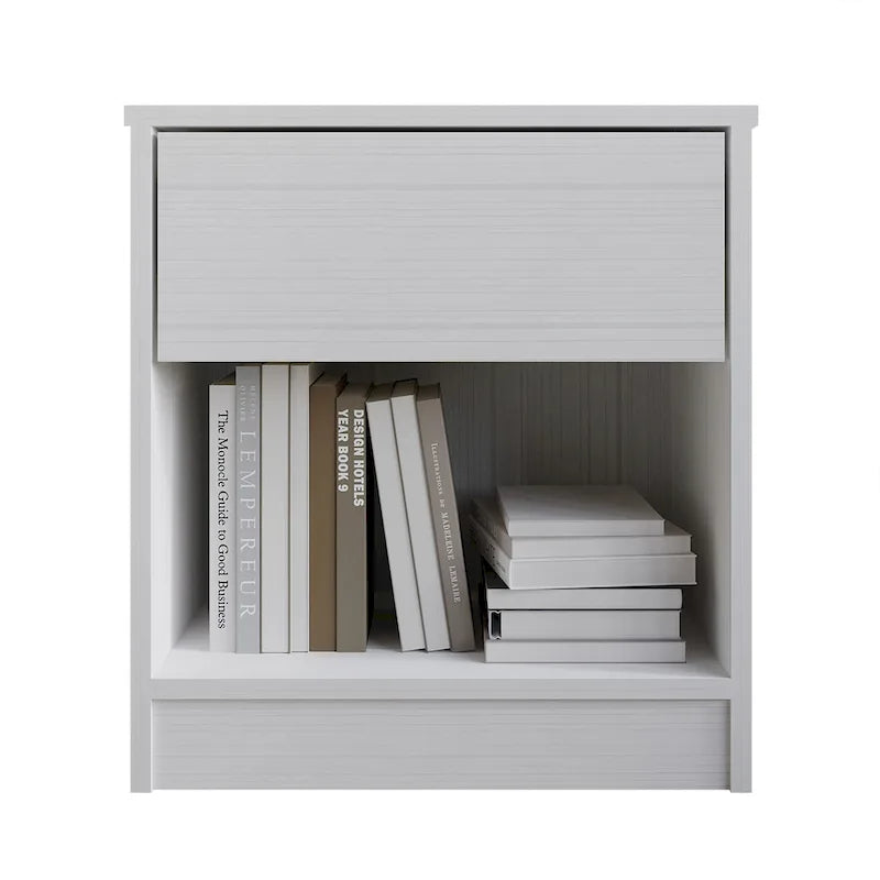 CraftPorch Simple Clean-Lines One Drawer Nightstand