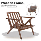 Accent Chair Living Room Chairs Mid Century Modern Chair Leisure Side Reading Arm Chair