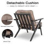 Accent Chair Living Room Chairs Mid Century Modern Chair Leisure Side Reading Arm Chair