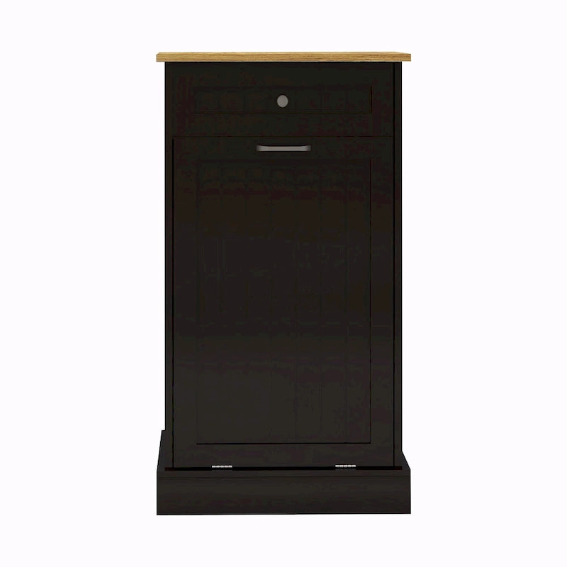 1-Drawer, 1-Compartment Tilt-Out Trash Cabinet - Kitchen Trash Cabinet