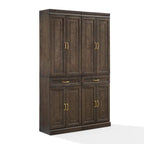 Crosley Stanton 2-Piece Kitchen Storage Pantry Cabinet Set