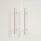 31.5 W x 66.9 H Wardrobe Armoire Cloest with Drawer In Black,White