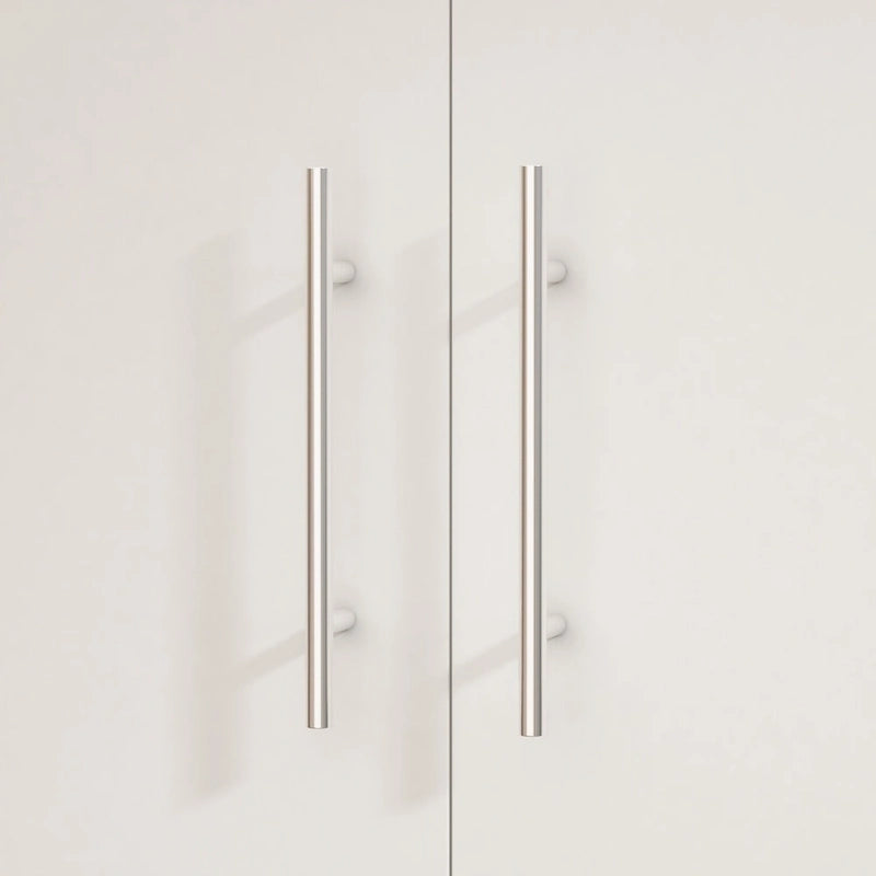 31.5 W x 66.9 H Wardrobe Armoire Cloest with Drawer In Black,White