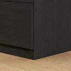 31.5 W x 66.9 H Wardrobe Armoire Cloest with Drawer In Black,White