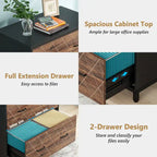 2-Drawer File Cabinet, Lateral Filing Cabinet, Office File Cabinet
