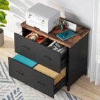 2-Drawer File Cabinet, Lateral Filing Cabinet, Office File Cabinet
