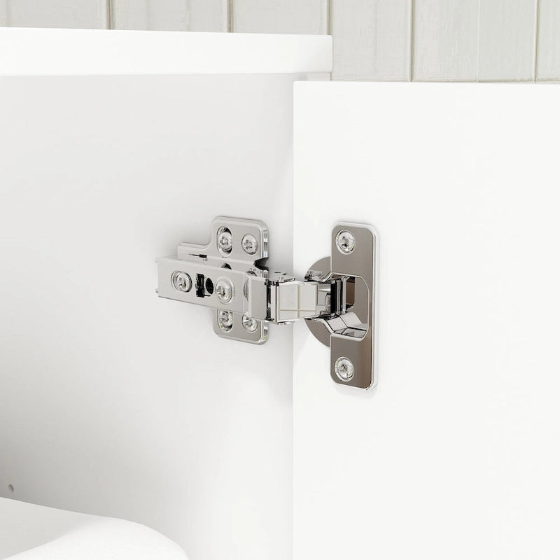 Over The Toilet Cabinet, Double Door Bathroom Storage Organizer - 31.5x70.9