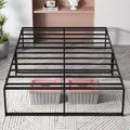 14 inch Tall Heavy Duty Metal Full Bed Mattress Frame