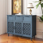 3 Door 3 Drawer Cabinet American Furniture Suitable for Living Room