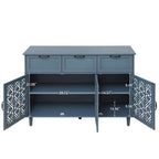 3 Door 3 Drawer Cabinet American Furniture Suitable for Living Room