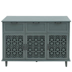3 Door 3 Drawer Cabinet American Furniture Suitable for Living Room