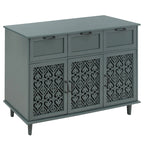 3 Door 3 Drawer Cabinet American Furniture Suitable for Living Room
