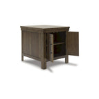 Signature Design by Ashley Moriville Brown End Table - 24 W x 26 D x 25 H