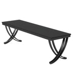 78.74  Extra Long Double Computer Desk with Unique Metal Legs for Home Office