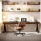 78.74  Extra Long Double Computer Desk with Unique Metal Legs for Home Office