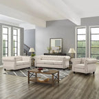 Morden Fort Chair Lovaseat Sofa Set, 3PCS Furniture Set for Living Room