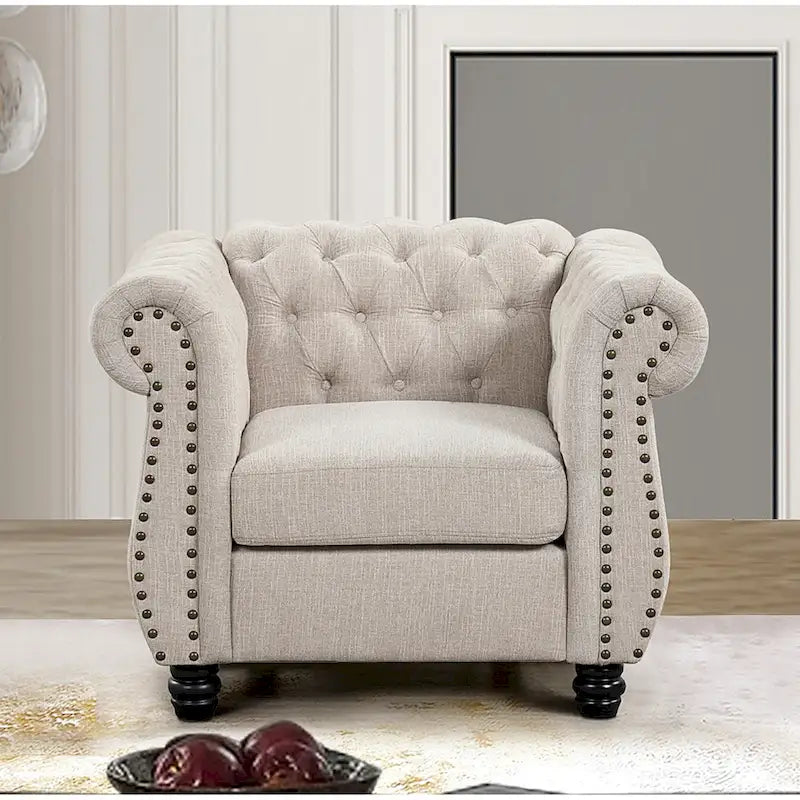 Morden Fort Chair Lovaseat Sofa Set, 3PCS Furniture Set for Living Room