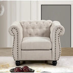 Morden Fort Chair Lovaseat Sofa Set, 3PCS Furniture Set for Living Room