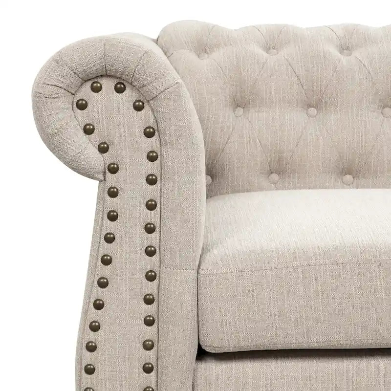 Morden Fort Chair Lovaseat Sofa Set, 3PCS Furniture Set for Living Room