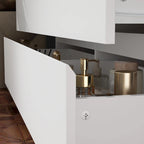 Makeup Table Chic Vanity Dresser Combo: Spacious Multi-Drawer Design