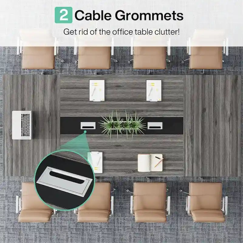 8FT Conference Table for 10 People