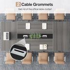 8FT Conference Table for 10 People