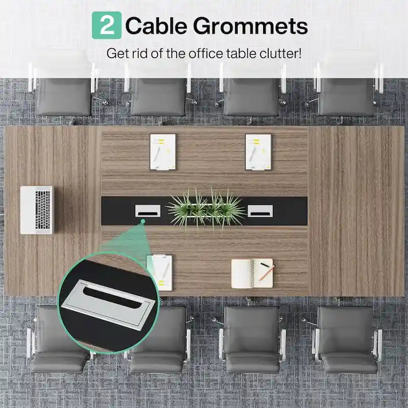 8FT Conference Table for 10 People