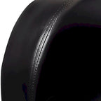 vidaXL 3-Seater Home Theater Recliner Sofa Black Faux Leather - 89.4  x 33.5  x 40.6