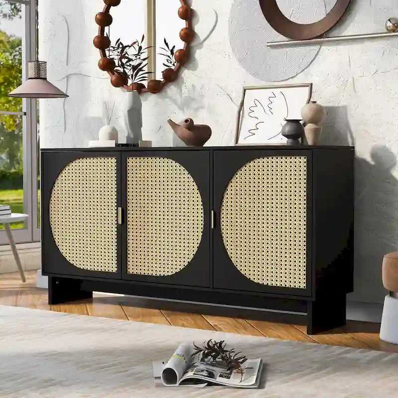 Storage Cabinet with Adjustable Shelves - N/A
